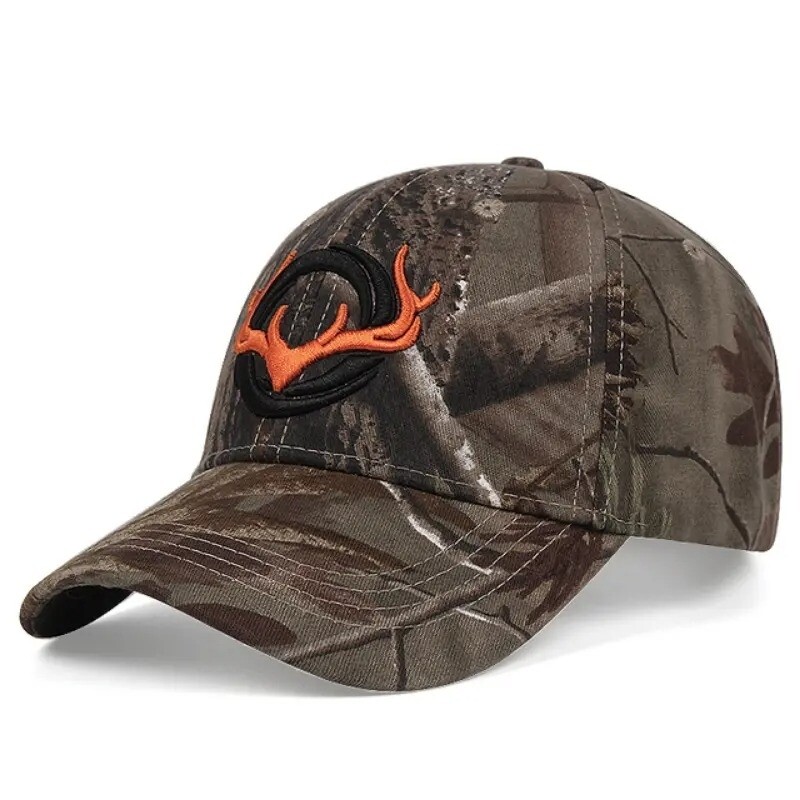 Gorra camuflajeada