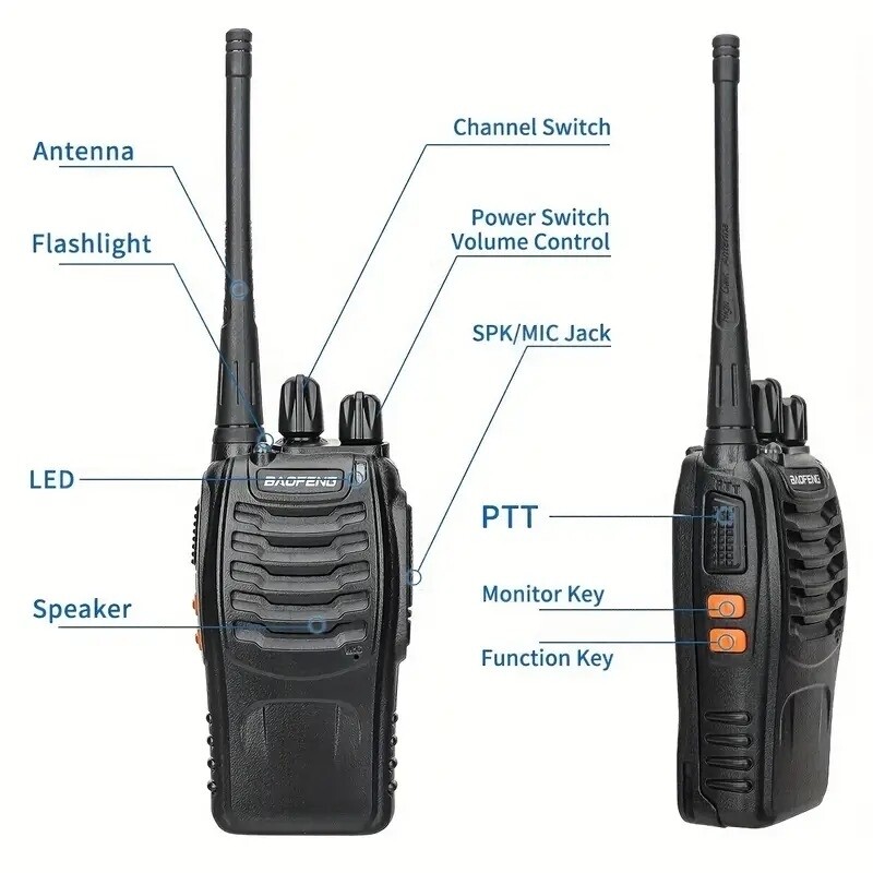 Radio Bidirec 5w Portátil 