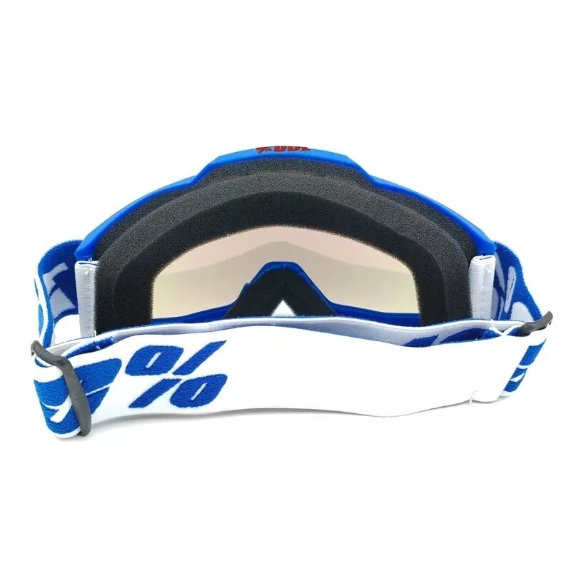 Googles color azul.