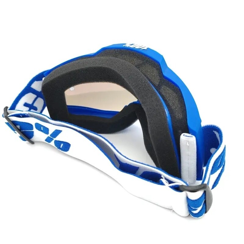 Googles color azul.