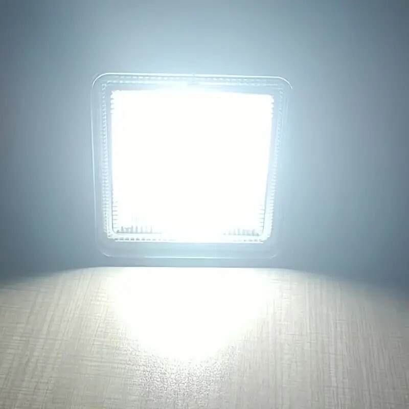 2 pzs de faros de luz LED de 168w, todo terreno, etc. Reversores.