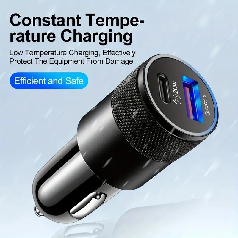 Cargador de Coche USB Cargado Rápido