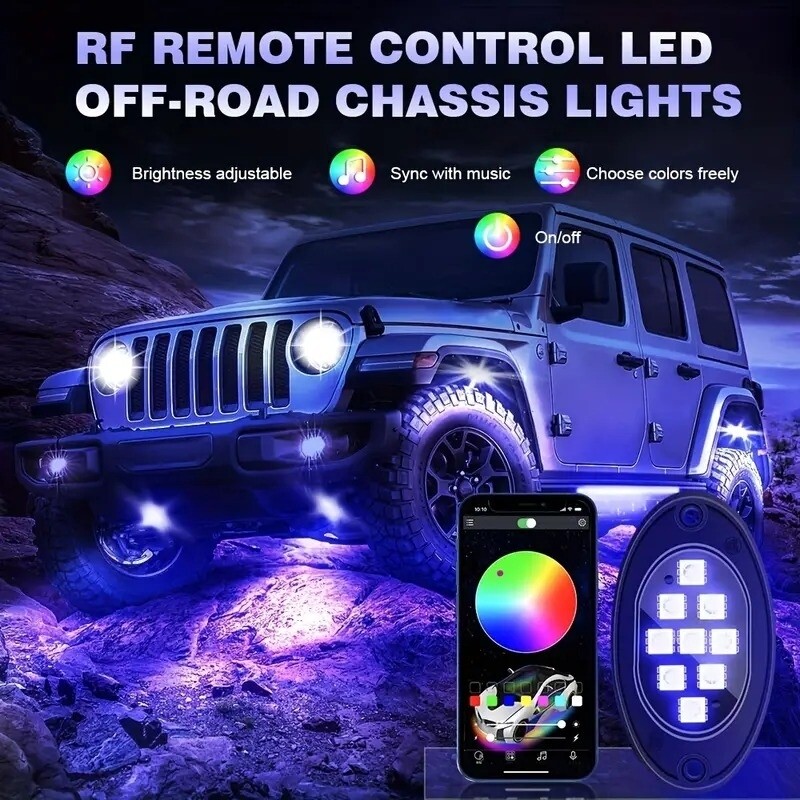 Luz de chasis para moto, rzr, cuatrimotos, camiones, etc. 