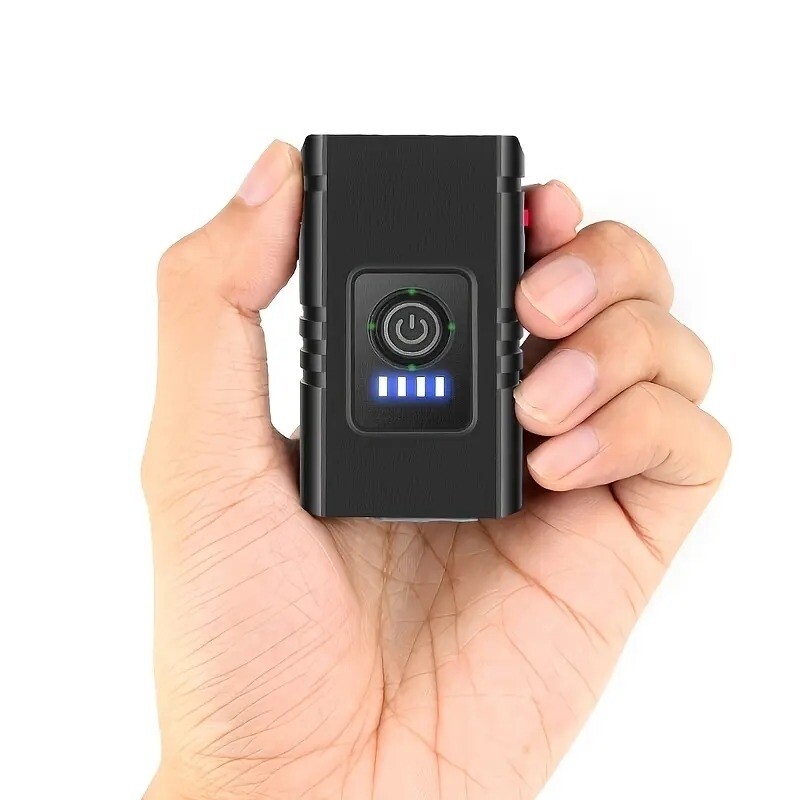 Lampara LED recargable USB exhibición 10W para bicicleta.