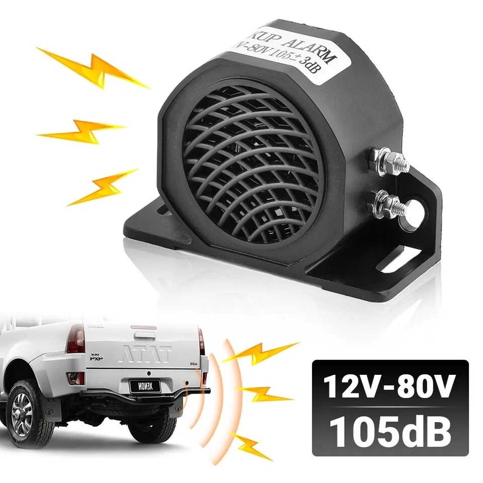 Alarma de reversa para tráiler, camión.