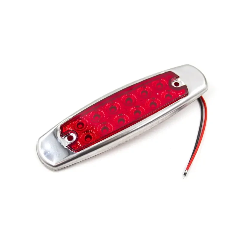 Plafón 12 LED 12/24V Universal Luz Lateral Para Camión