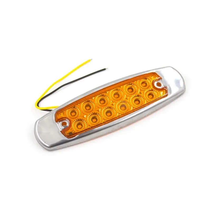 Plafón 12 LED 12/24V Universal Luz Lateral Para Camión