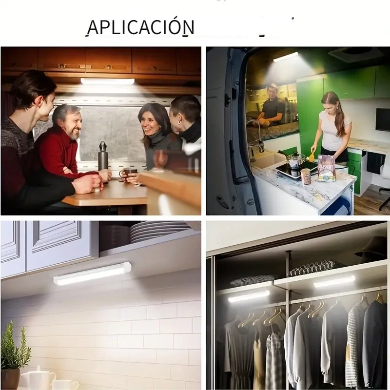 ​1 Pz 120 LED 12V Luz LED Interior.