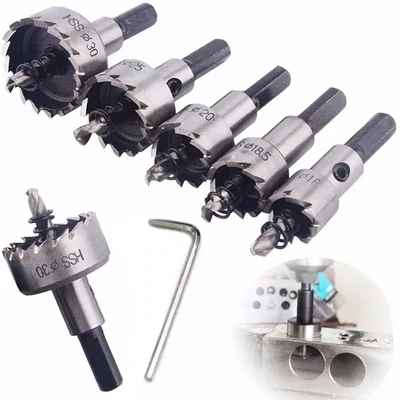 5pcs Broca De Acero De Alta Velocidad De 16 Mm.