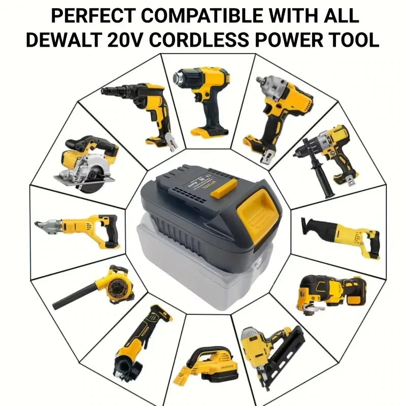 ​1 Adaptador De Batería MT20DL Para Herramienta Inalámbrica.