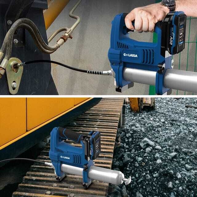 Galaxia-pistola de grasa automática inalámbrica