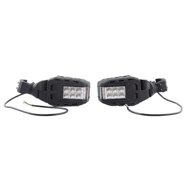 1 par de Espejo retrovisor lateral con luces LED RZR O CANAM.