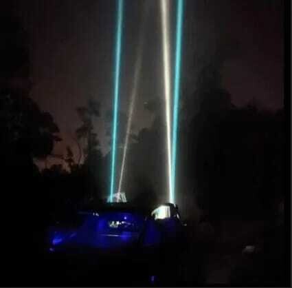 Luces de conducción Led laser para vehículos todoterreno.