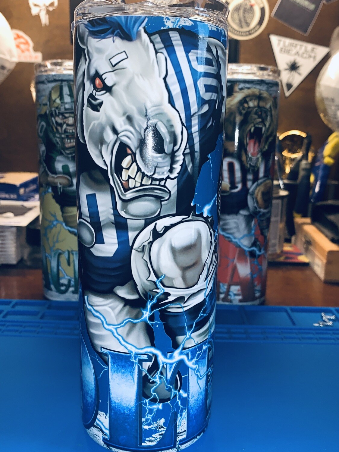 Colts 20oz Sublimation Tumbler