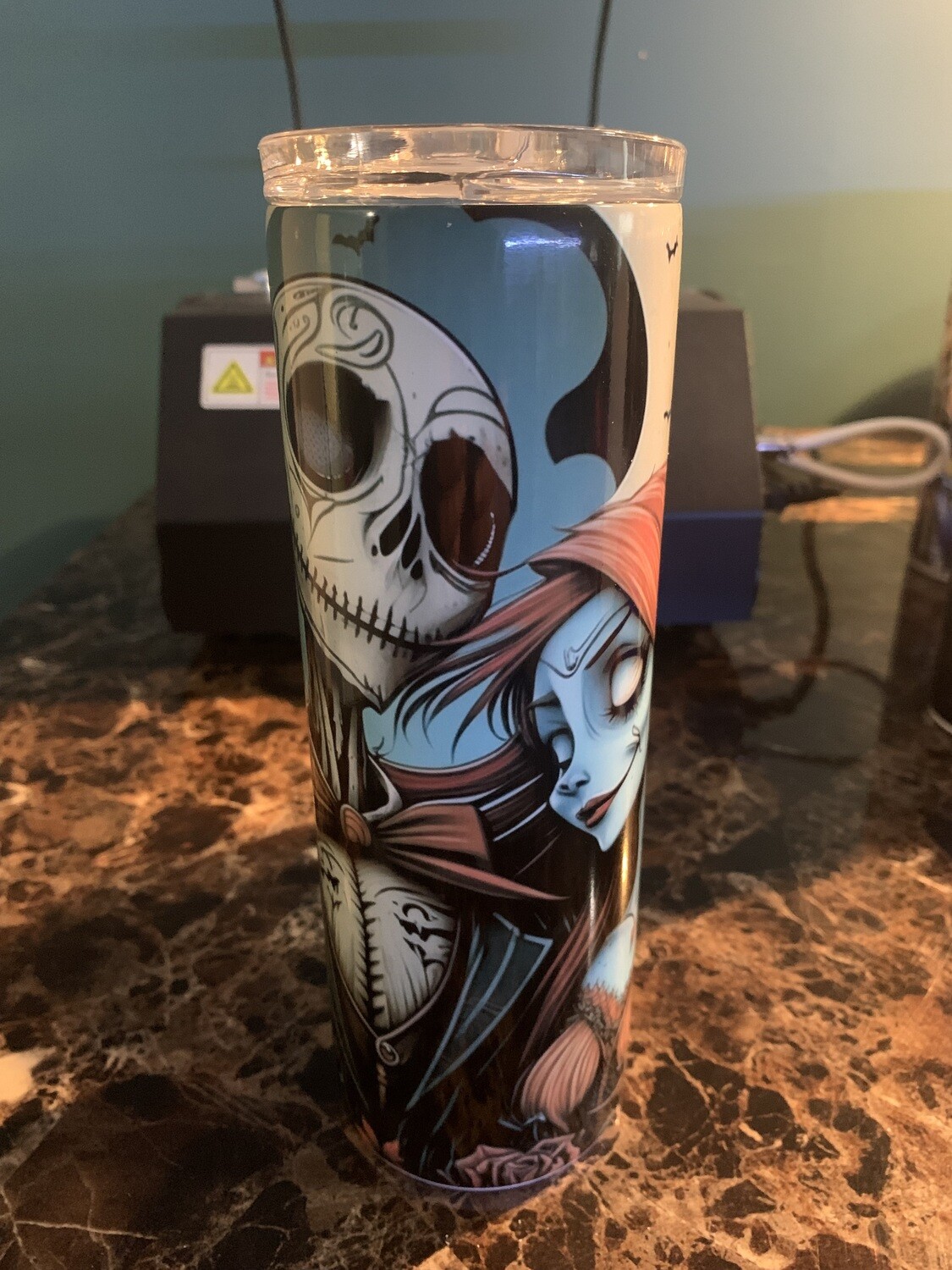 Jack And Sally 20oz Sublimation Tumbler