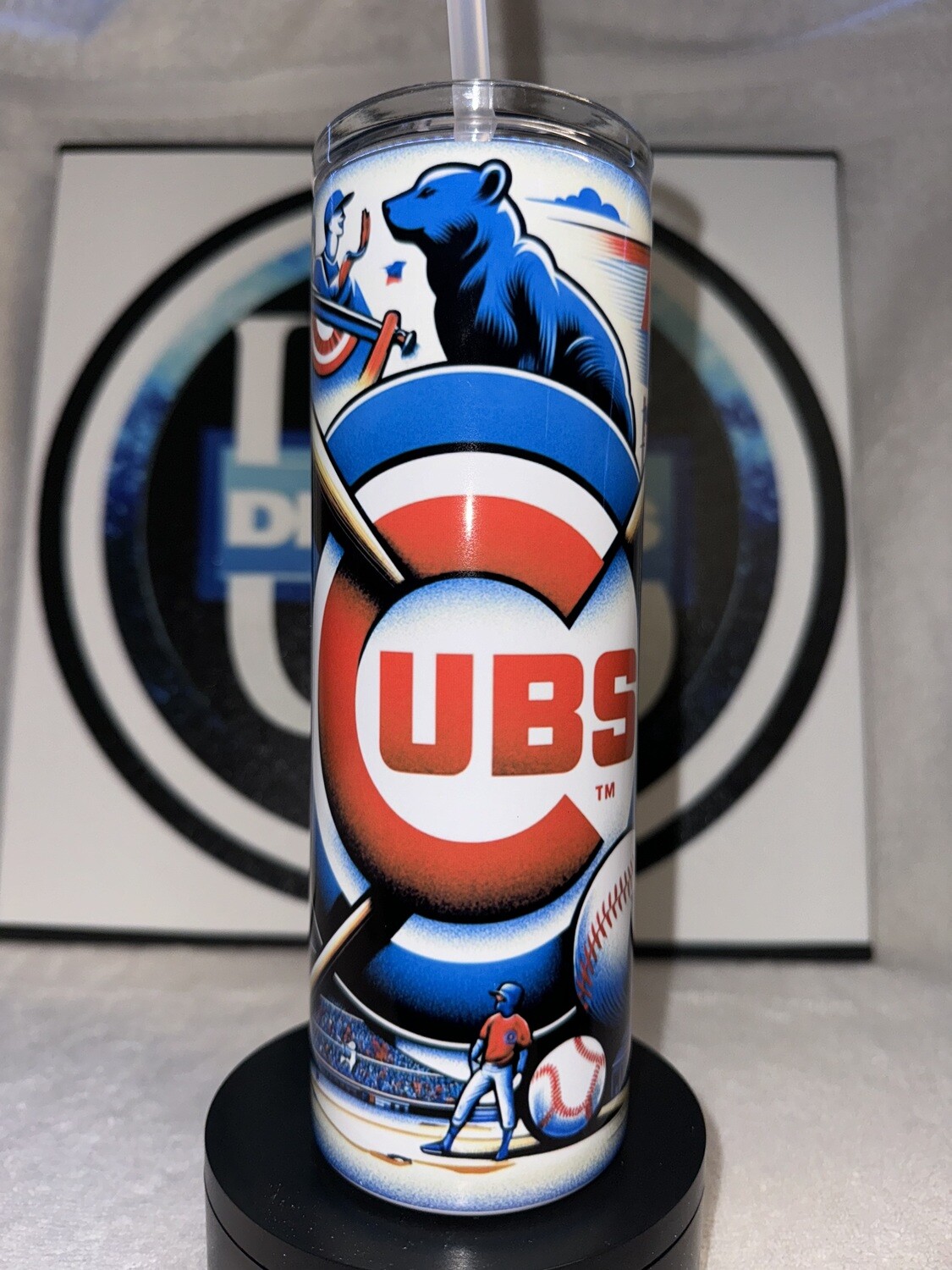 Cubs 20oz Sublimation Tumbler