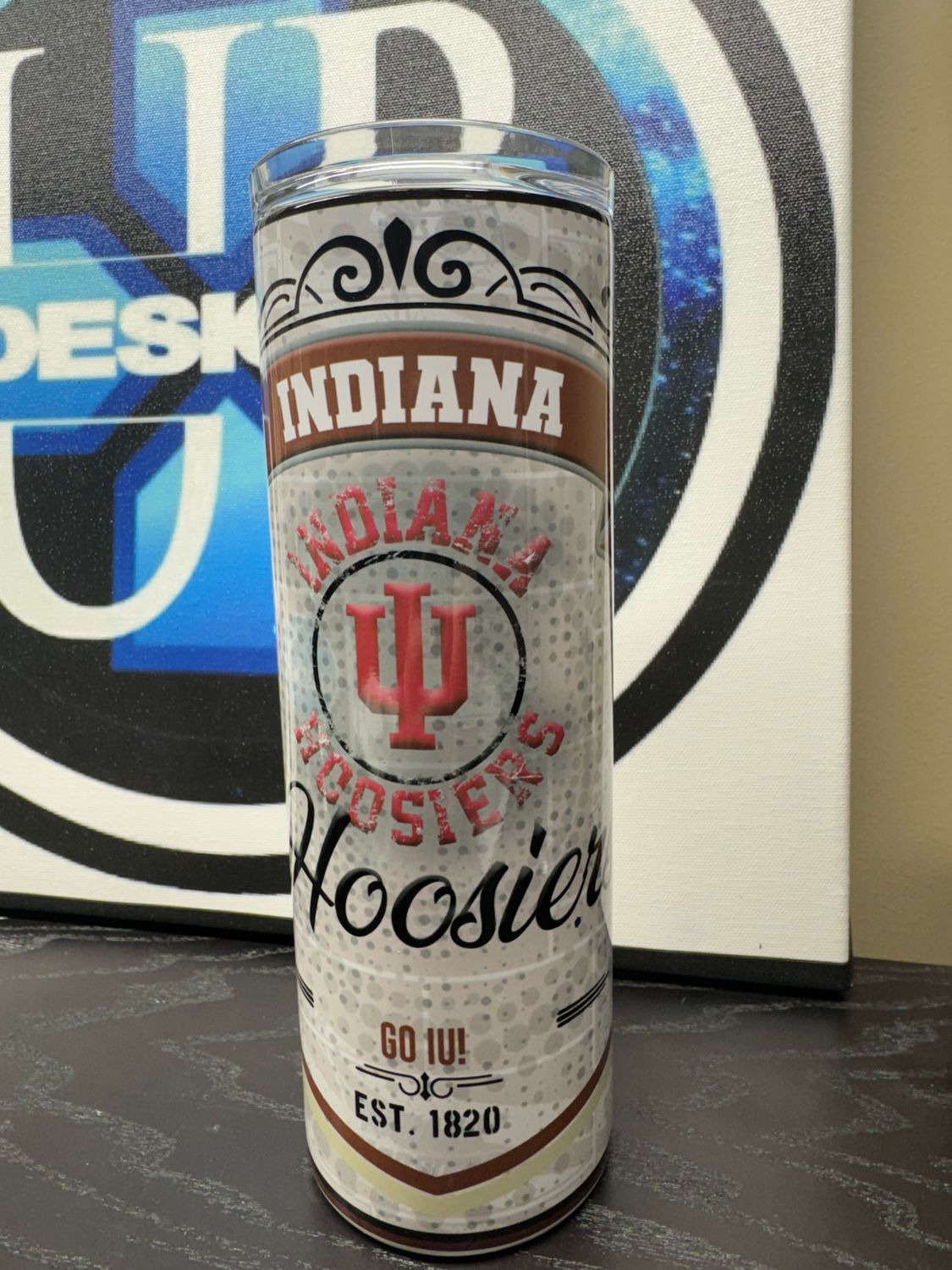 Indiana Hoosiers 20oz Tumbler (white)