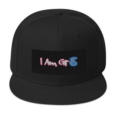 I AM GR8- Snapback Hat