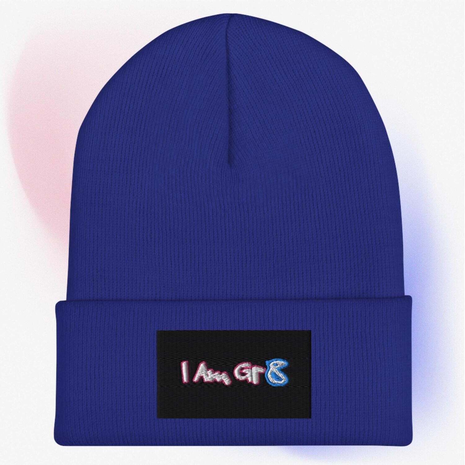 【SOL for SO 】GuruGuru Embroidery beanie SOL for SO 】GuruGuru Embroidery beanie