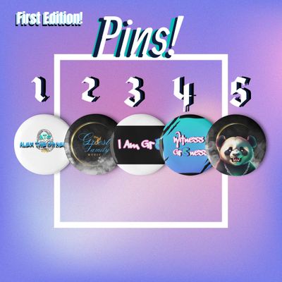 {FIRST EDITION} ATG Pins!
