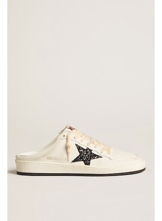 Golden Goose Ballstar Sabot Leather Upper Star