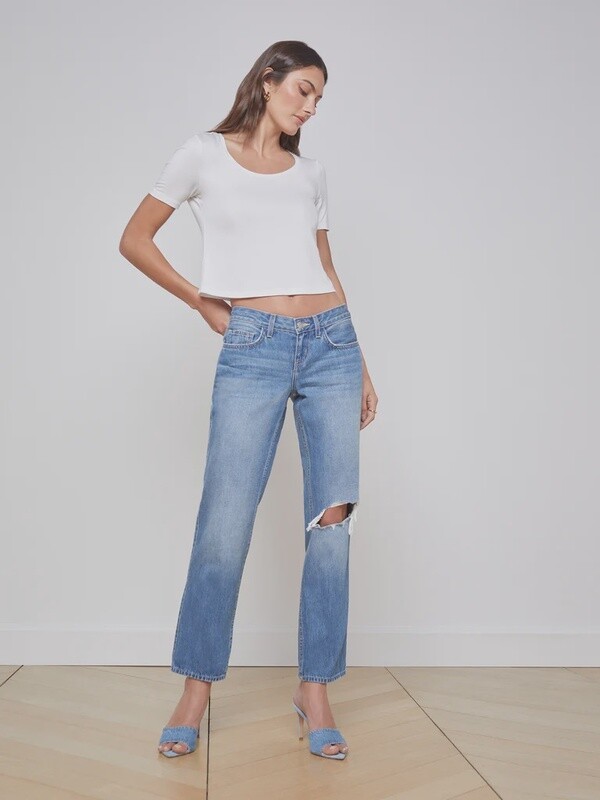 L&#39;Agence Nevia L/R Slouch Straight