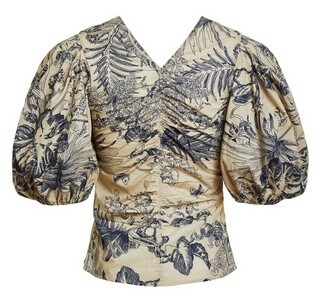 Love the Label Paloma Top, Color: Yaffe Print, Size: Xsmall
