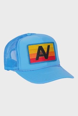 AVIATOR NATION LOGO RAINBOW - LOW RISE TRUCKER HAT