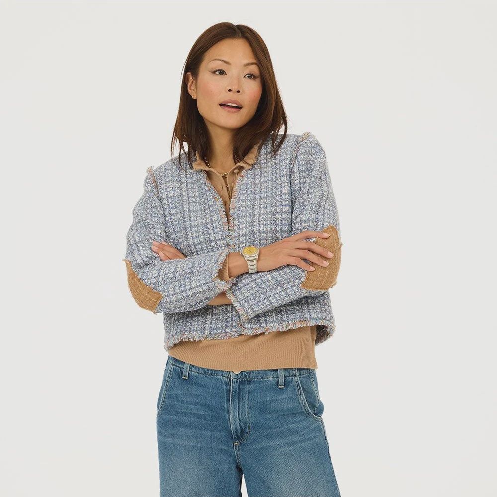 KERRI ROSENTHAL FRINGE SHORT JACKET