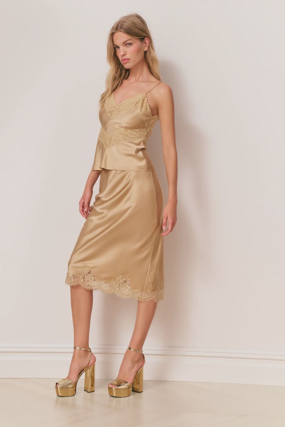 Love Shack Fancy Malina Skirt