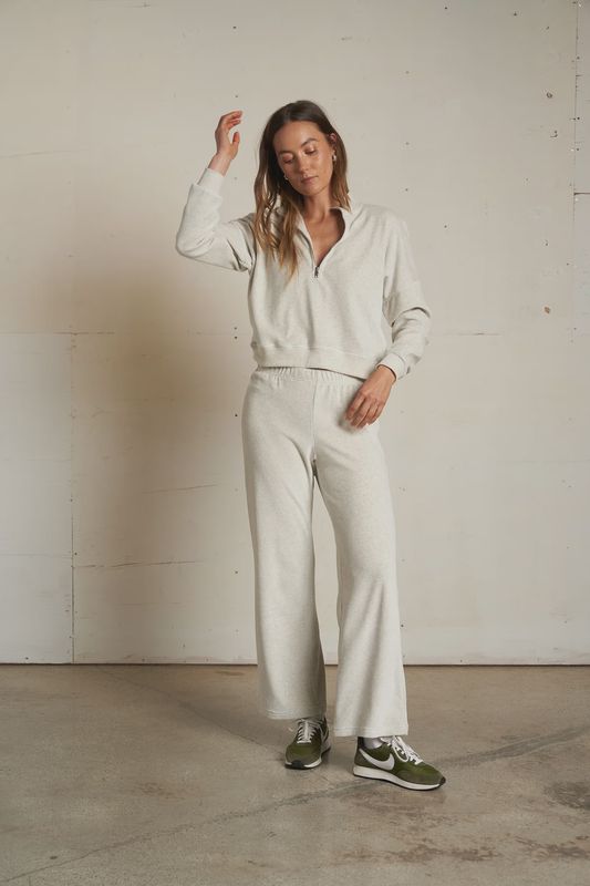 PERFECT WHITE TEE KIVA VELOUR