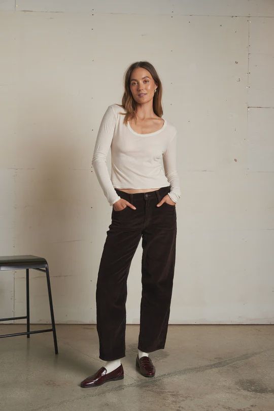 perfectwhitetee Angie top