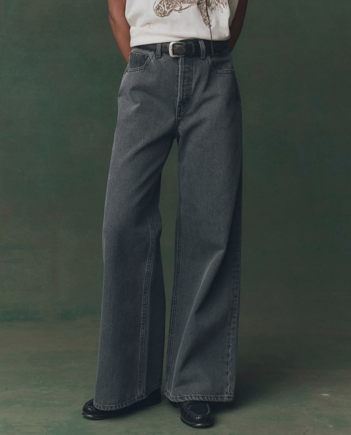 THE GREAT SLOUCH WIDE LEG JEAN