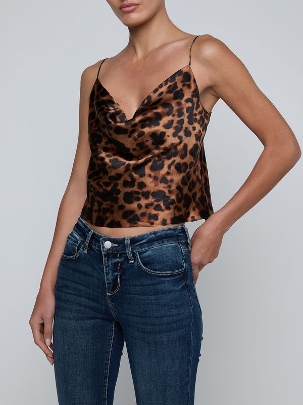 L'AGENCE CALISTA COWL NECK CAMI