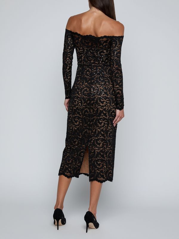 L'AGENCE LINDSAY OFF SHLDR DRESS