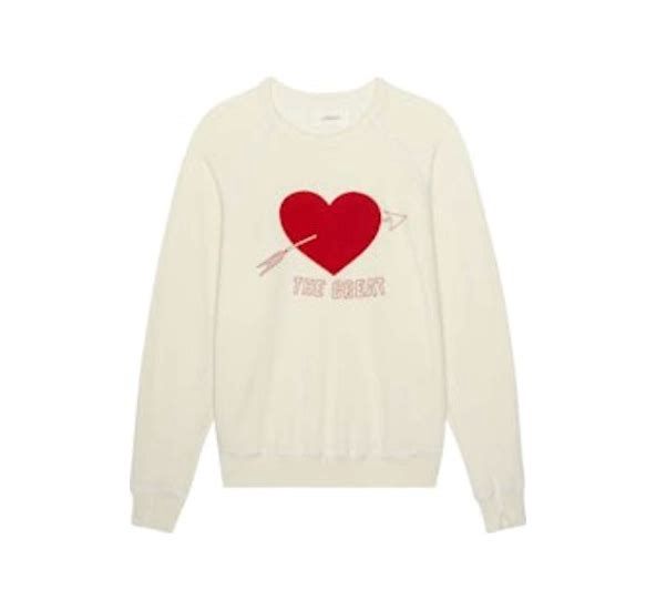 The Great The College Sweatshirt w/ Heart