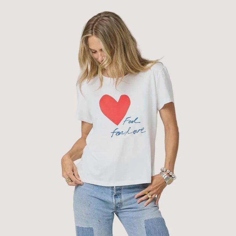 KERRI ROSENTHAL SUKE FOOL FOR LOVE TEE