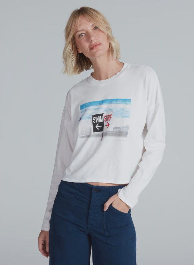 ASKK Cropped Long Sleeve tee