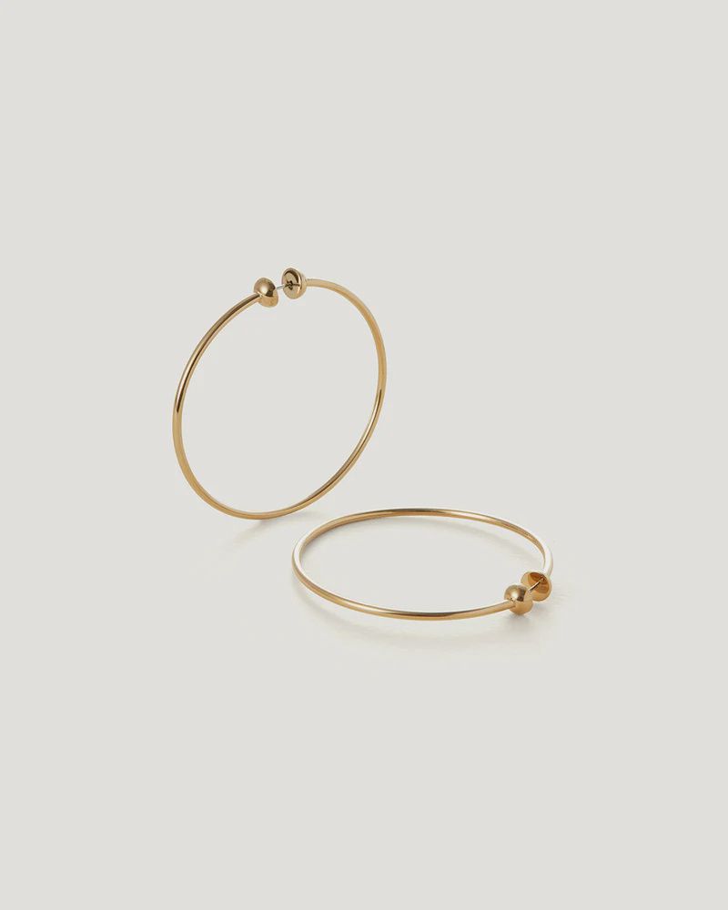 JENNY BIRD ICON HOOPS MEDIUM