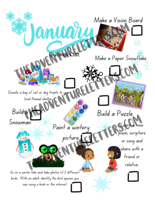 Jan Bucket List