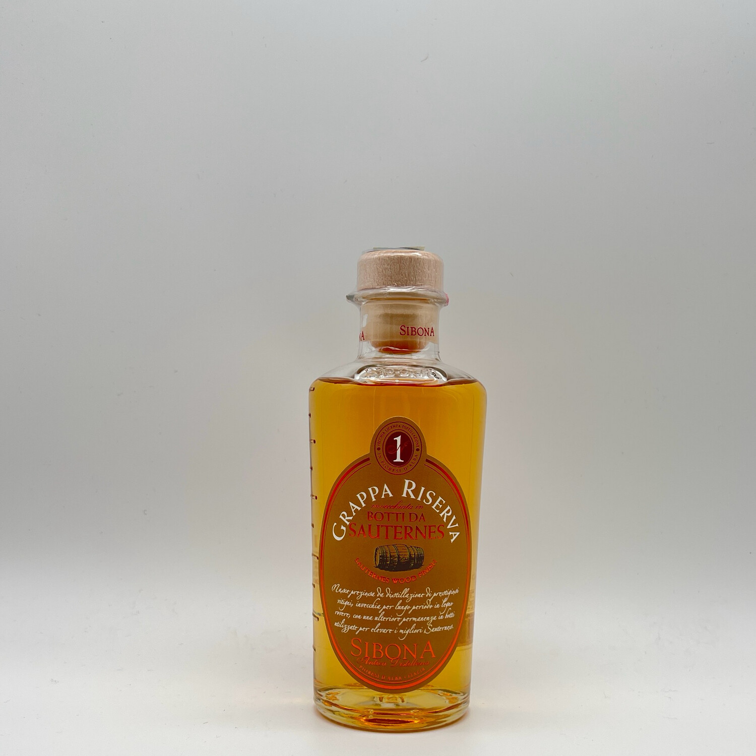 Sibona - Grappa Riserva in botti da Sauternes