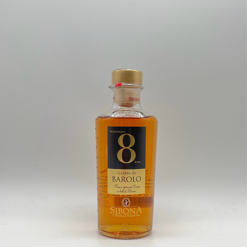 Sibona - Grappa di Barolo invecchiata 8 anni