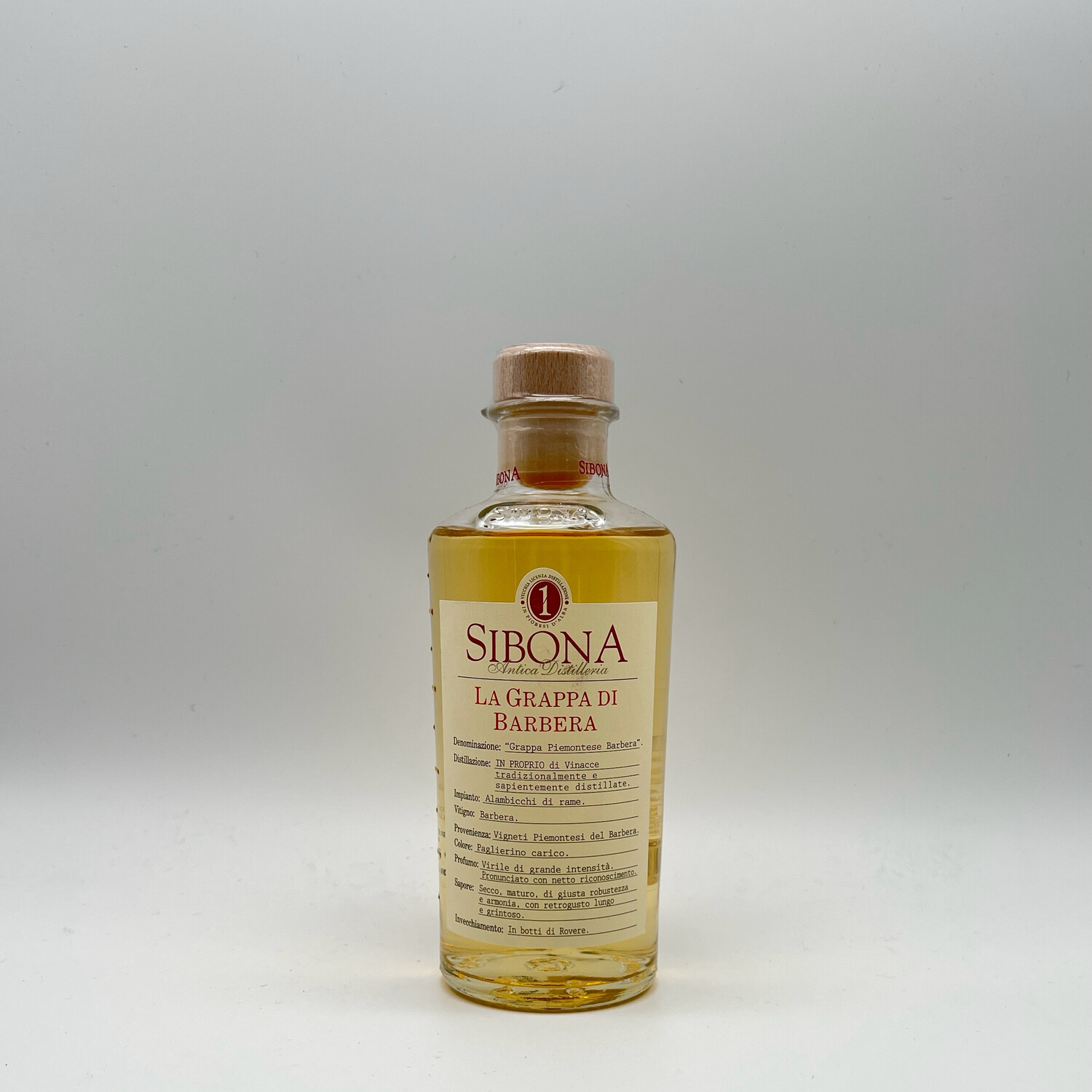 Sibona - La Grappa di Barbera Monovitigno