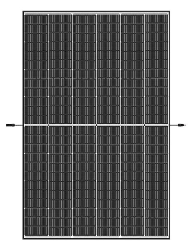 Trina Vertex S DE09R.08, 425Wp, schwarzer Rahmen, mono HC