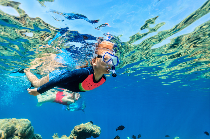 Snorkel, Sand & Sun II =>>> Includes 2 Hour Snorkel Boat, Snorkel Gear, Beach Access, Lounge Chair, Pool, WiFi, Round Trip Transportation!