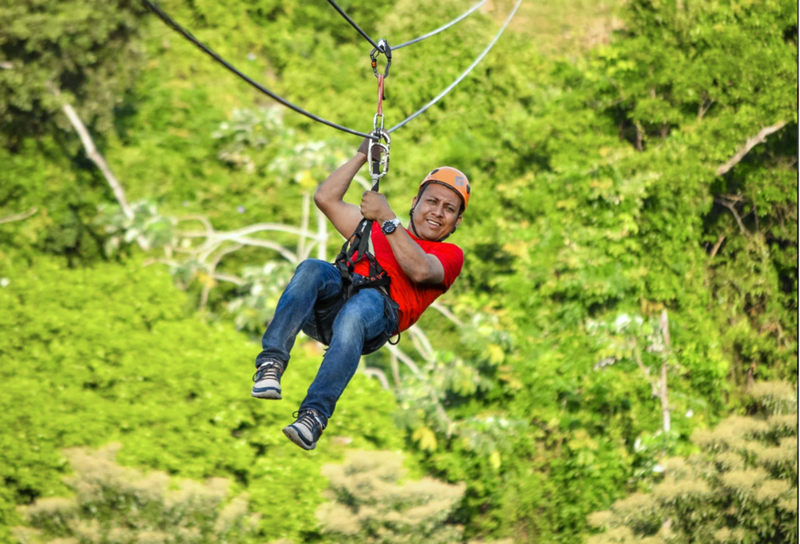 Ultimate Zip Experience 1 =>>>> Includes Zip Line, Beach Access, Lounge Chair, Pool, Round Trip Transportation!