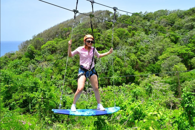 Ultimate Zip Experience II =>>> Includes Zip Line, Animal Park Entry, Beach Access, Lounge Chair, Pool, Round Trip Transportation!