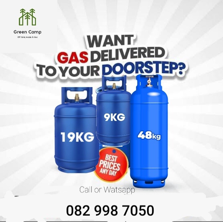 New gas cylinders 3kg / 5kg / 9kg / 19kg / 48kg