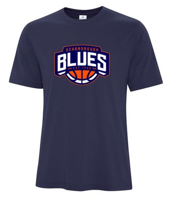 Xeist Poly Pro Spun Tee - Navy