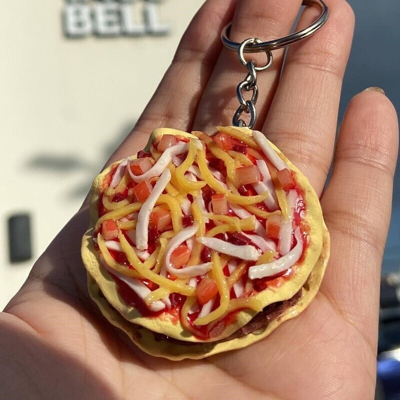 Mexican Pizza Key chain